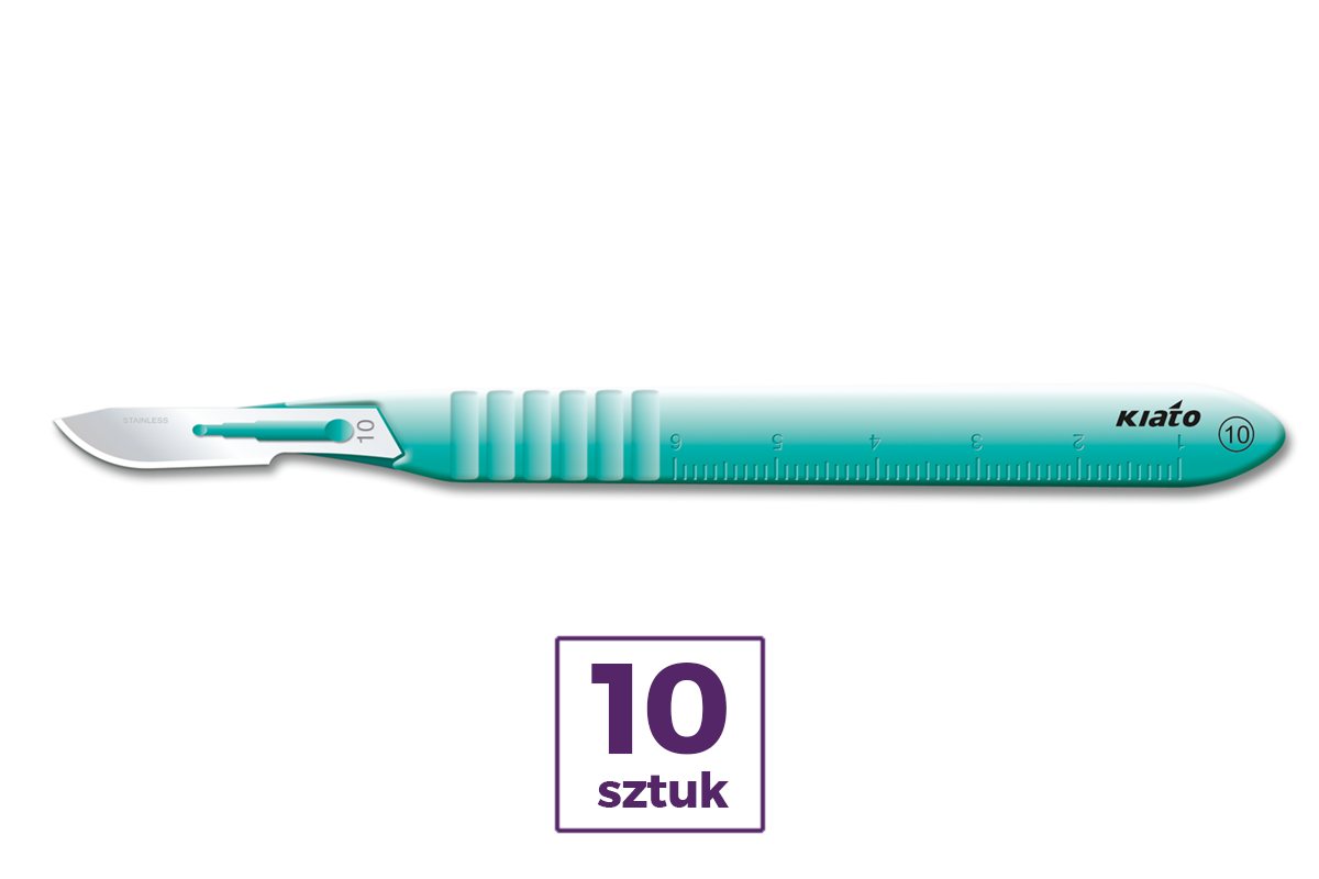 Скальпель одноразовый Kiato Plus 10 шт.