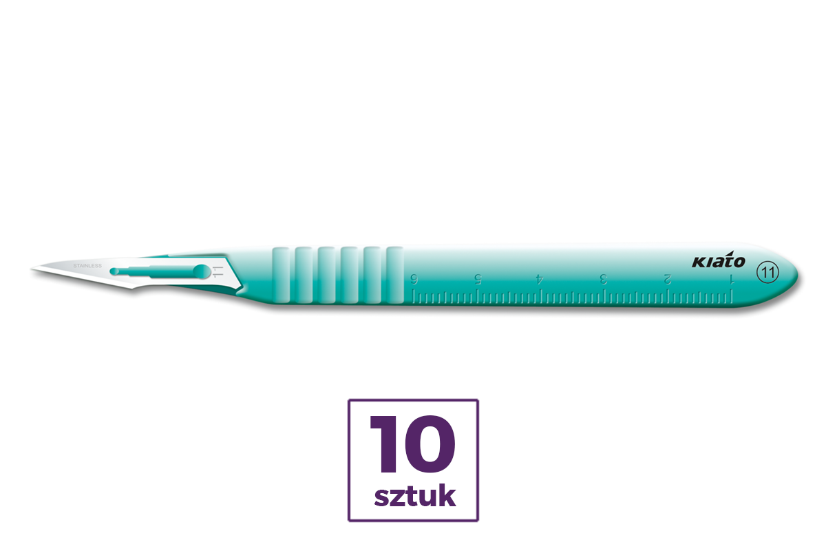 Скальпель одноразовый Kiato Plus 10 шт.