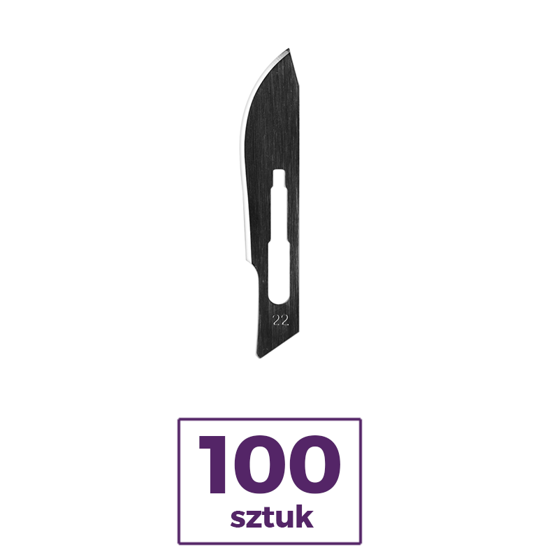 Скальпель - Лезвие хирургическое Kiato Plus 100 шт.
