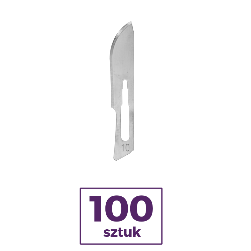 Скальпель - Лезвие хирургическое Kiato Plus 100 шт.
