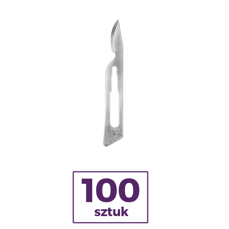 Скальпель - Лезвие хирургическое Kiato Plus 100 шт.