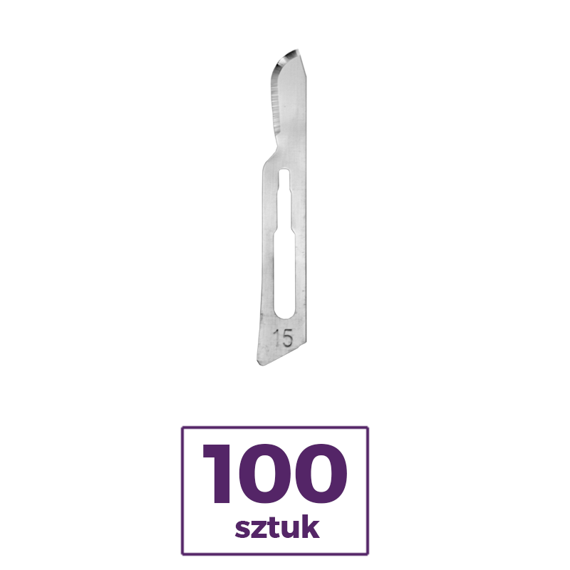 Скальпель - Лезвие хирургическое Kiato Plus 100 шт.