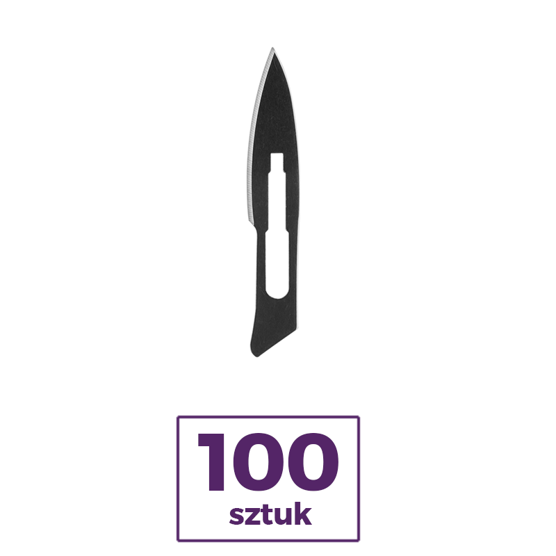 Скальпель - Лезвие хирургическое Kiato Plus 100 шт.
