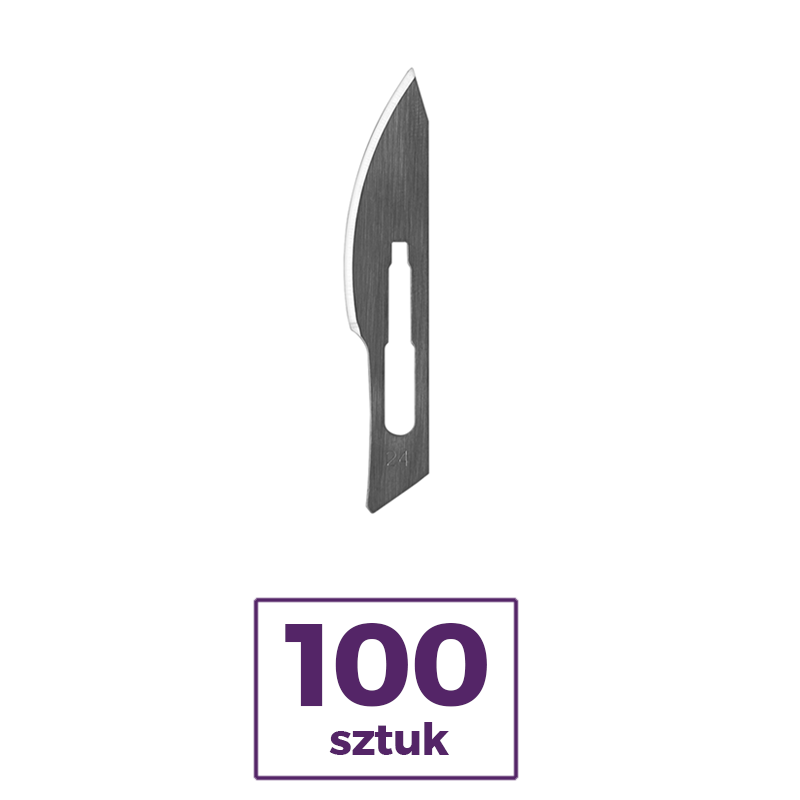 Скальпель - Лезвие хирургическое Kiato Plus 100 шт.