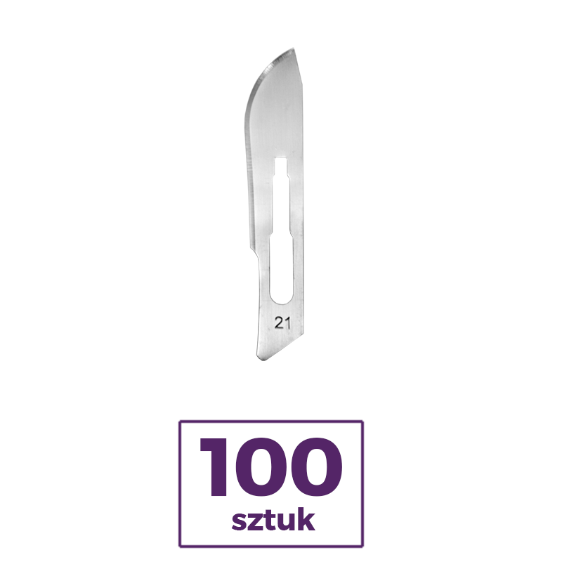 Скальпель - Лезвие хирургическое Kiato Plus 100 шт.