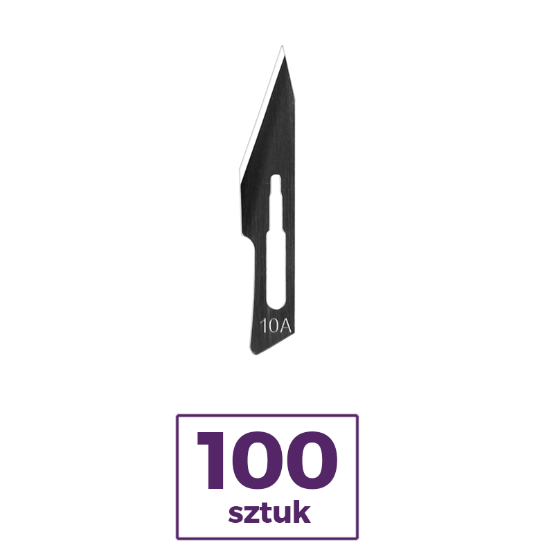 Скальпель - Лезвие хирургическое Kiato Plus 100 шт.
