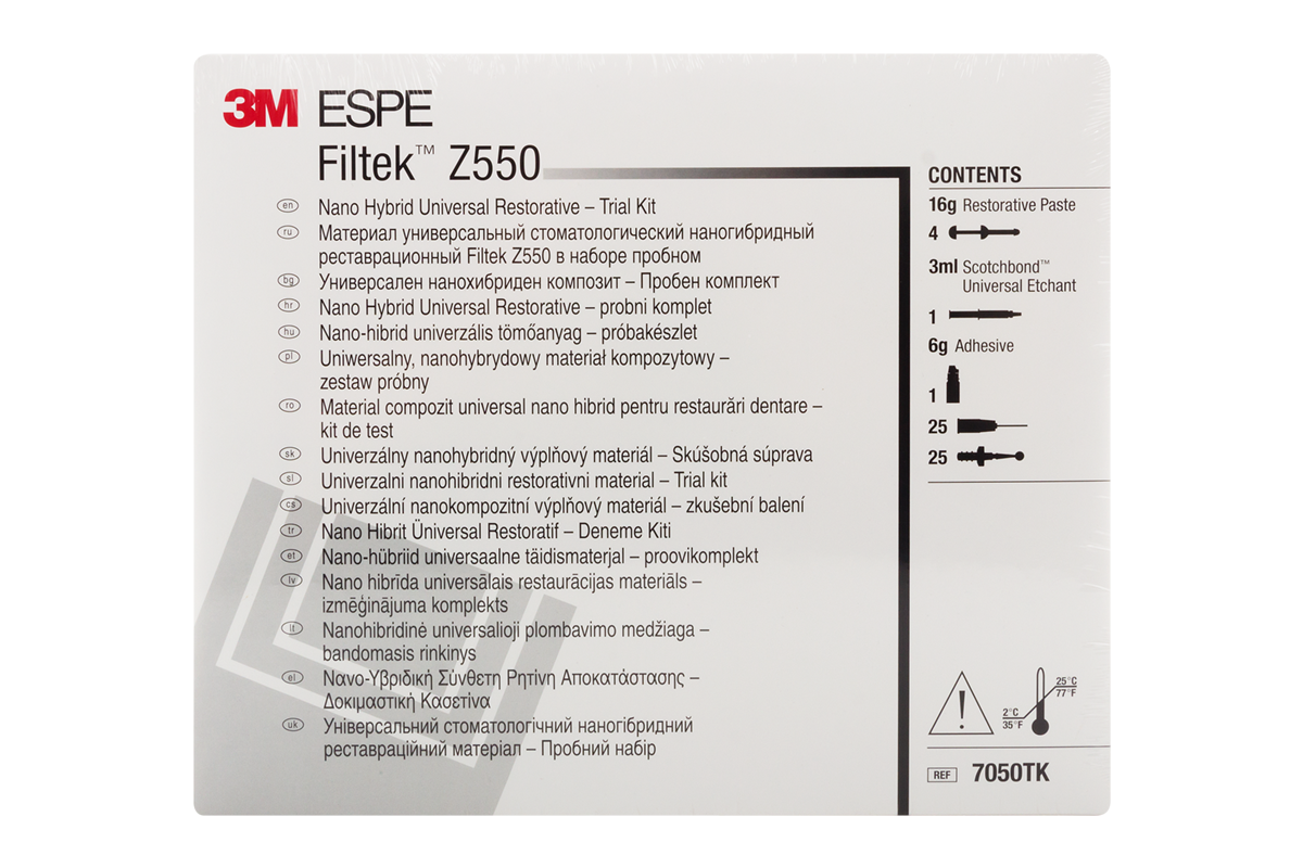 Набор Filtek Z 550 (4 г х 4 шт. + Adper Single Bond 6 г) 3М
