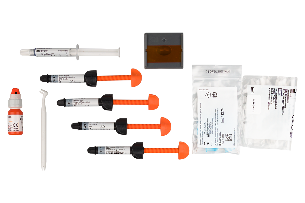 Набор Filtek Z 550 (4 г х 4 шт. + Adper Single Bond 6 г) 3М
