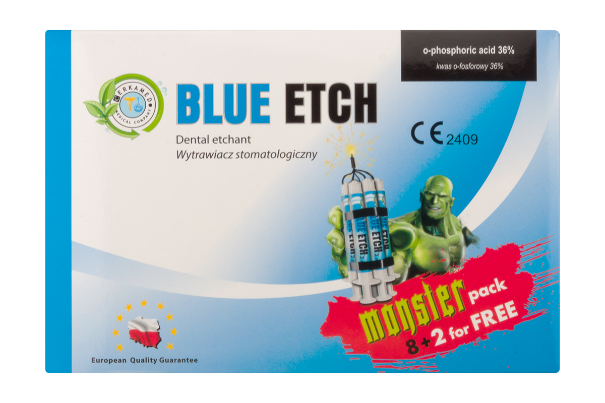 Протравливатель Blue Etch MONSTER PACK 36% 2 мл (2,6 г) х 10 шт.