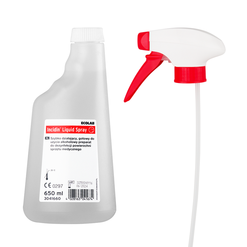 Incidin Liquid распылитель 650 мл + насос Ecolab