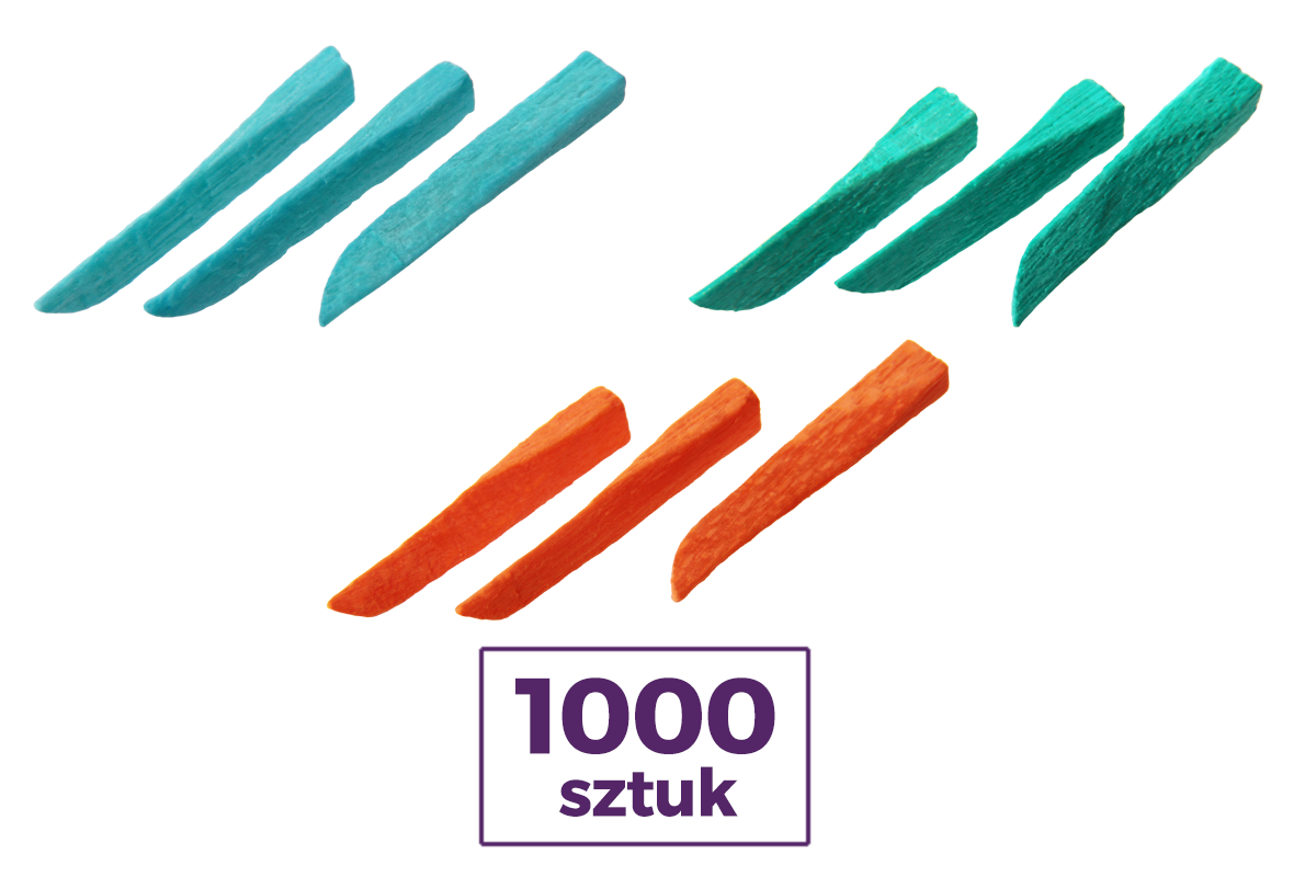 Клинья деревянные 1000 шт KerrHawe.