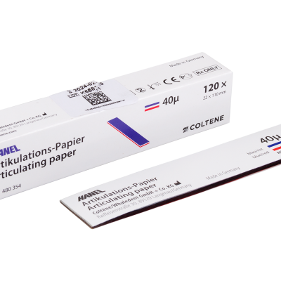 Калька короткого замыкания Hanel 40μ красный / синий прямой 120 шт. COLTENE