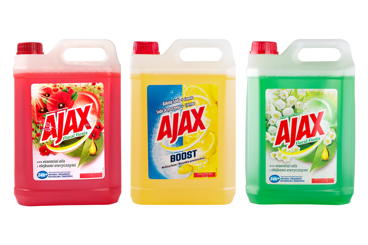 Жидкость для пола Ajax 5 л.