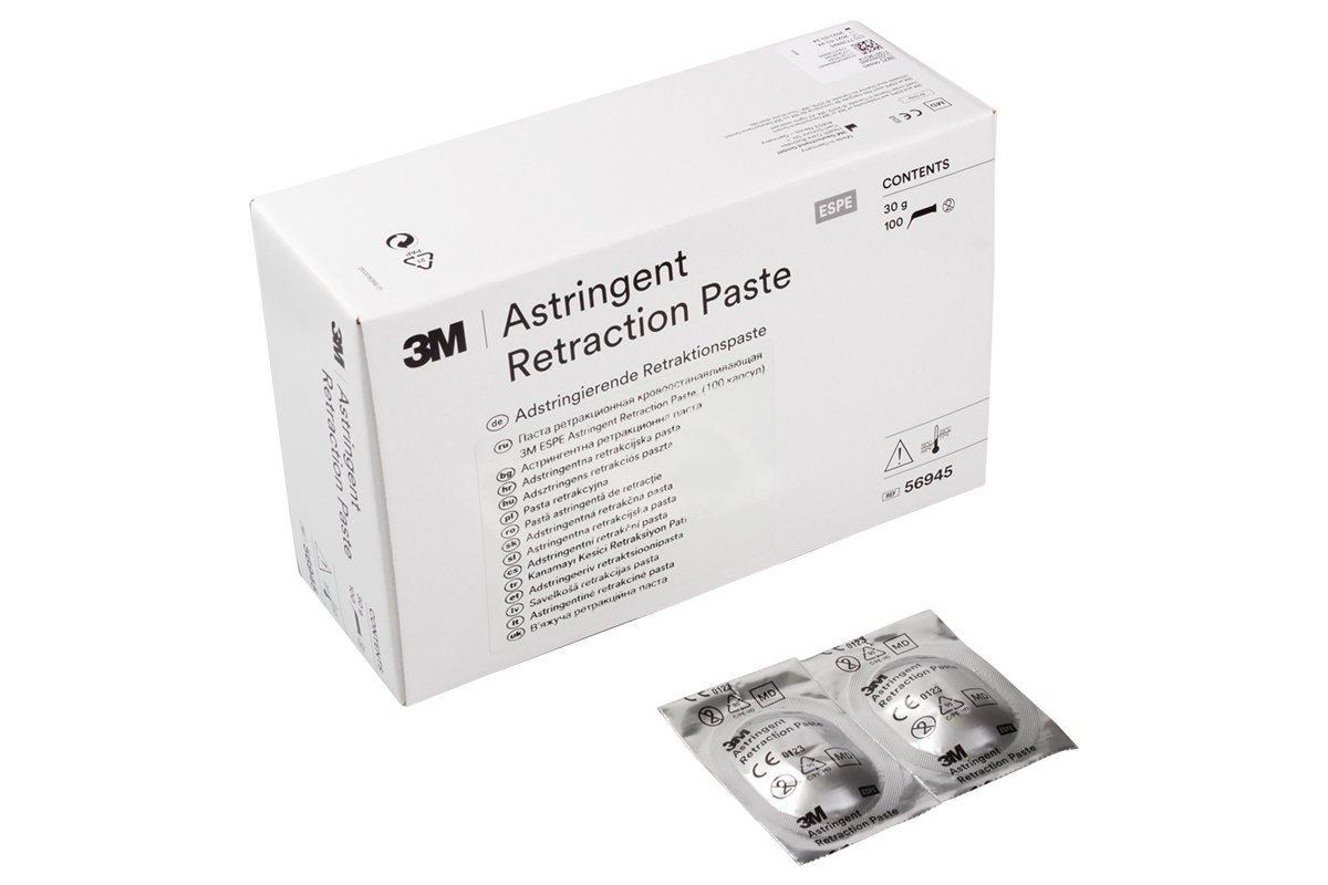 Ретракционная паста Astringent 0,3 г x 100 шт. 3M
