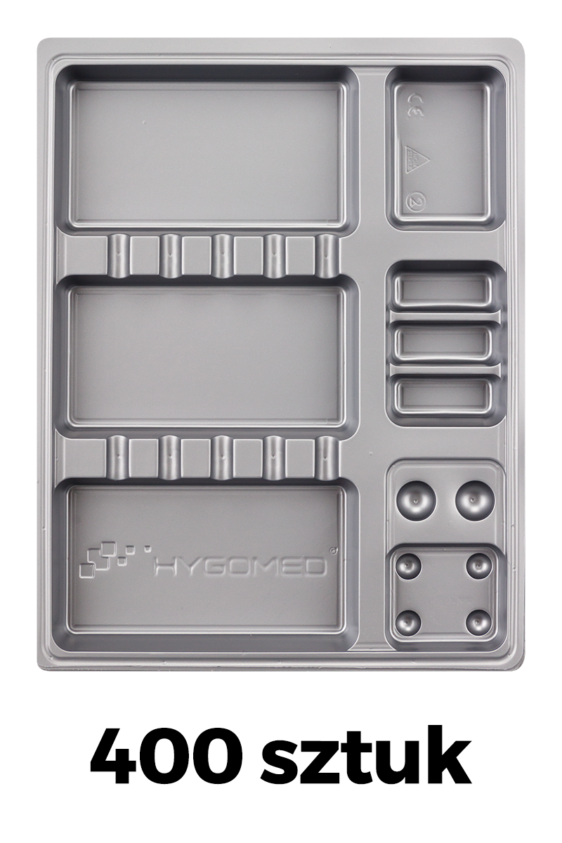 HYGOMED цветные зубные каппы 400 шт.