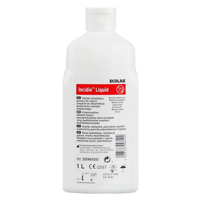 Бутылка Incidin Liquid, 1 л, Ecolab