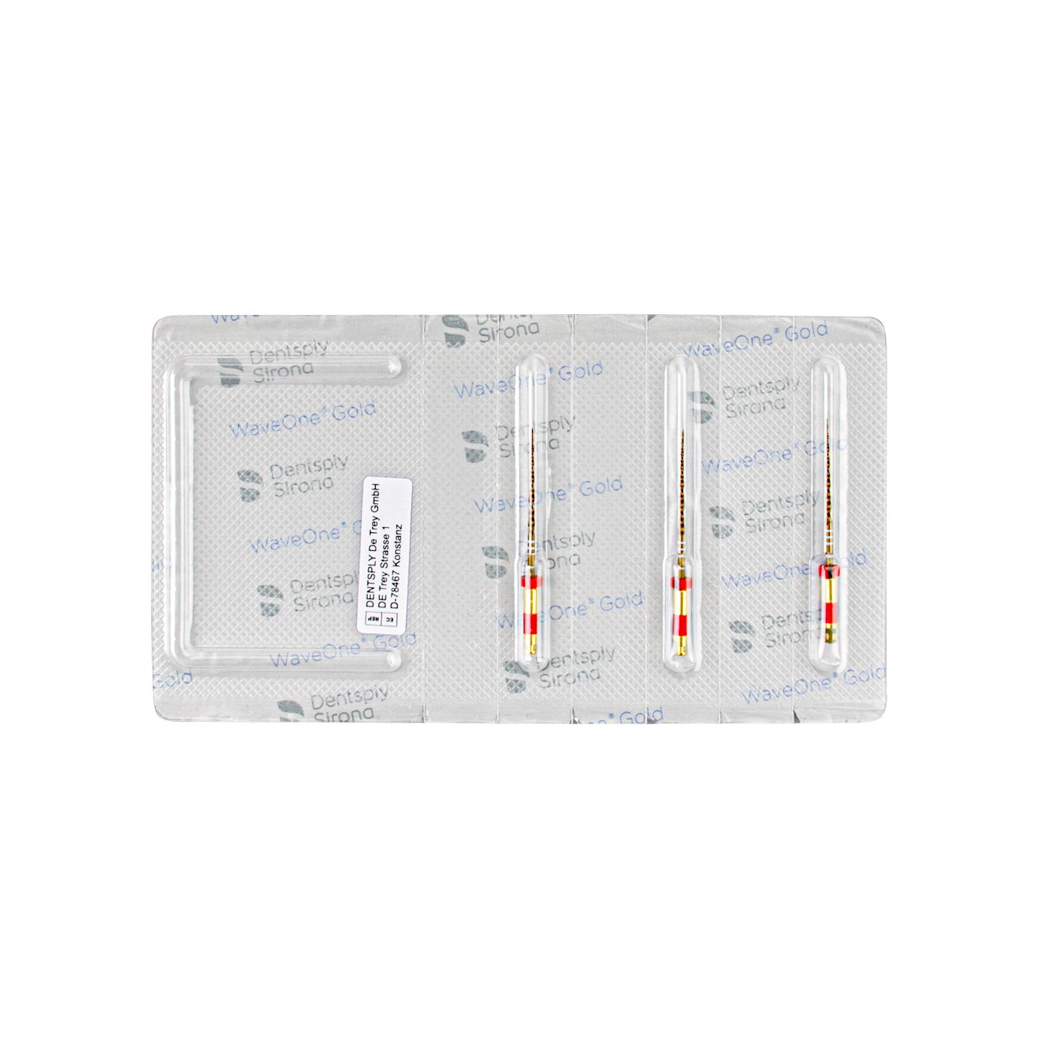Файлы WaveOne Gold 3 шт. Dentsply Sirona.