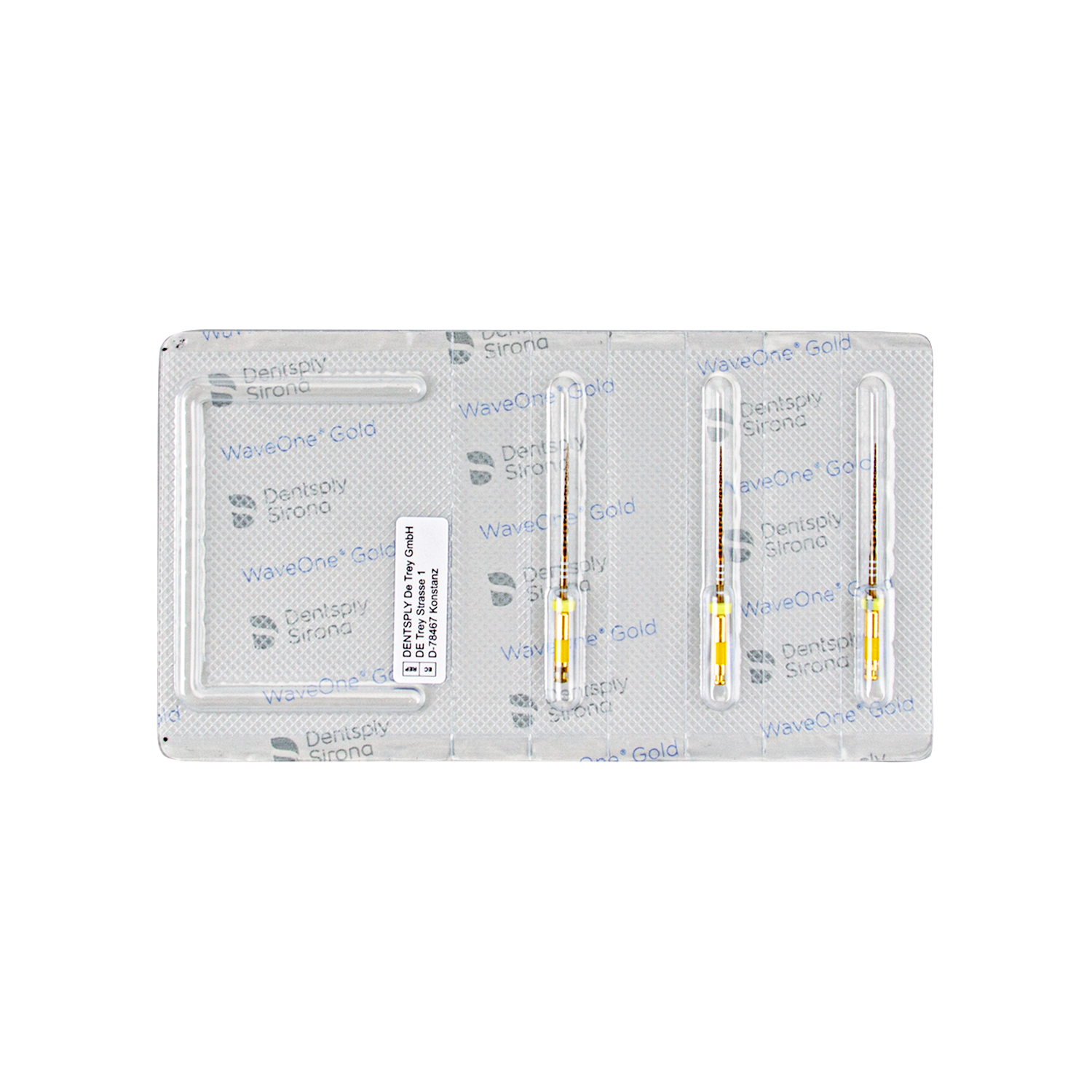 Файлы WaveOne Gold 3 шт. Dentsply Sirona.