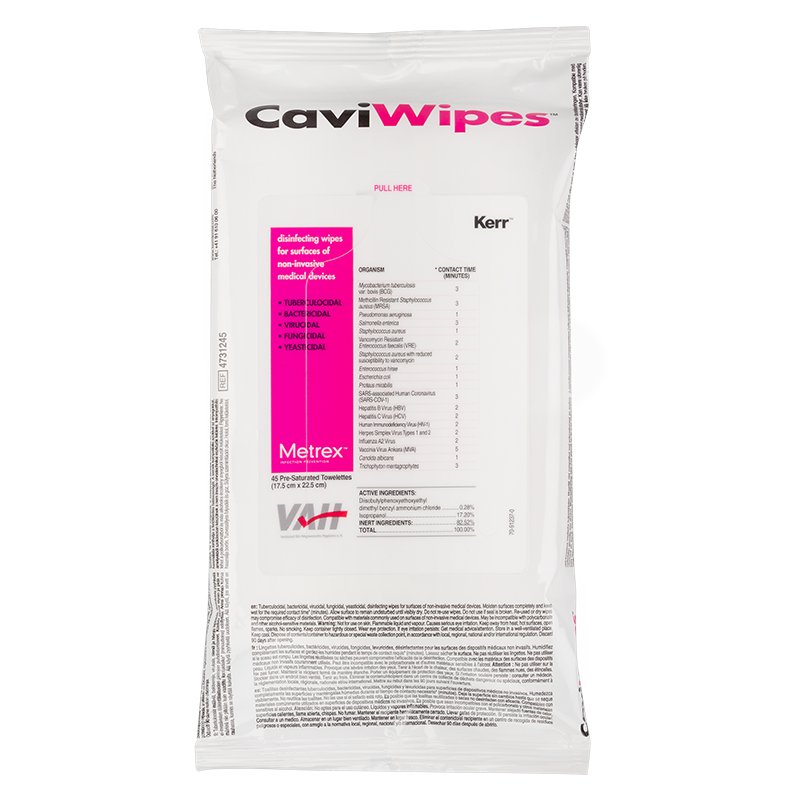 Салфетки CaviWipes flow pack 45 шт. Kerr