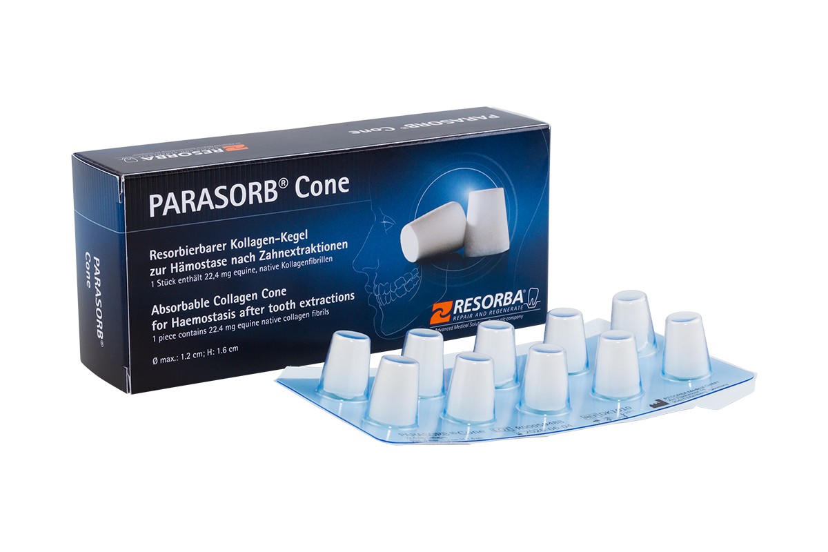 Коллагеновые конусы Parasorb Cone 10 шт.