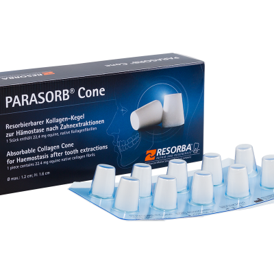 Коллагеновые конусы Parasorb Cone 10 шт. Resorba