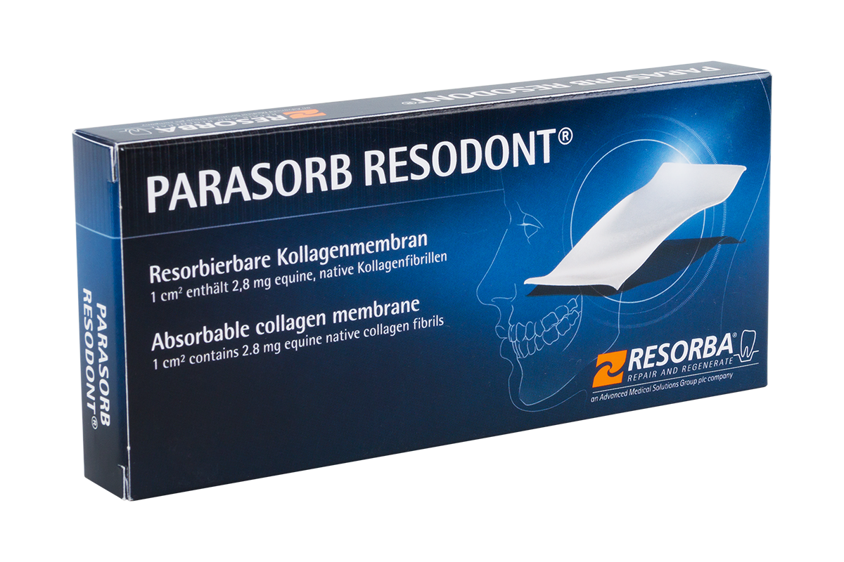 Рассасывающаяся коллагеновая мембрана Resorba