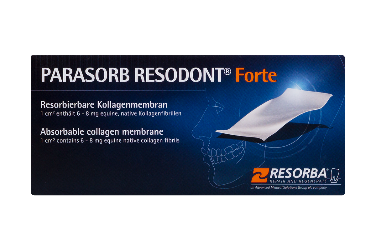 Рассасывающаяся коллагеновая мембрана Forte Resorba