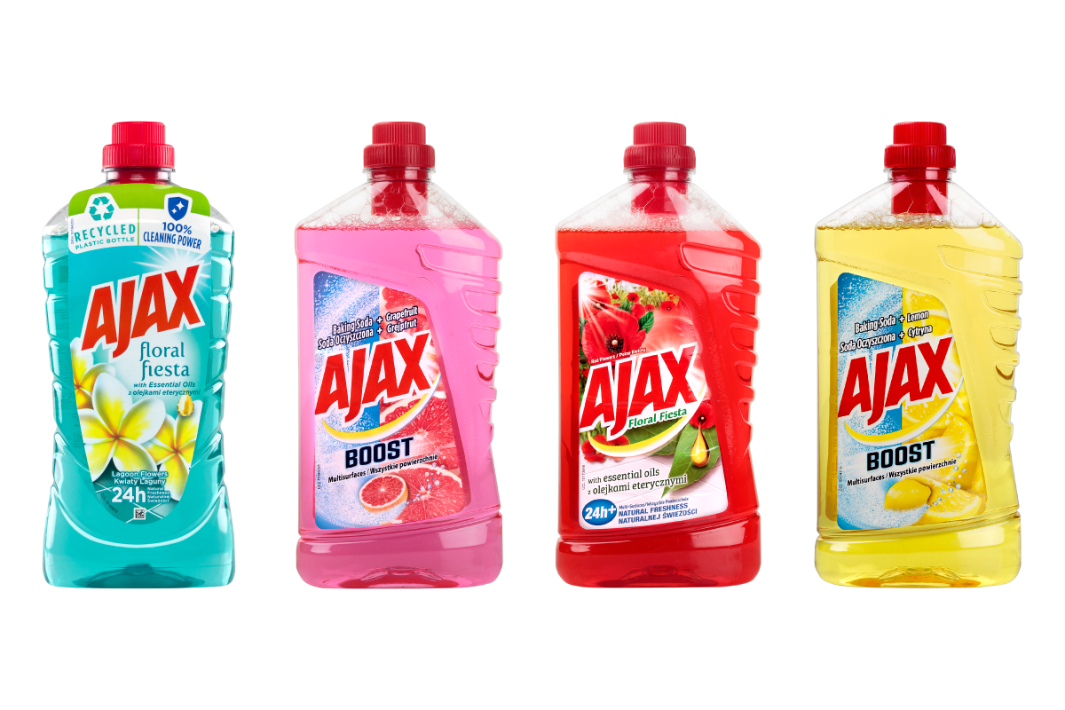 Жидкость для пола Ajax 1 л.