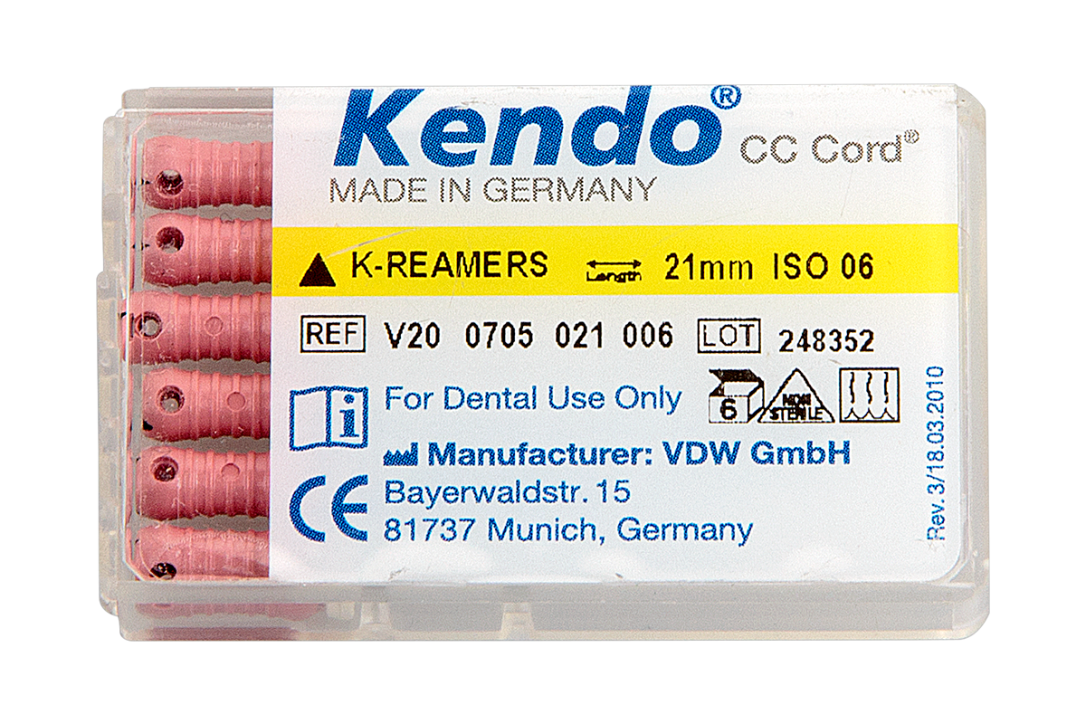 Расширители K-Reamers Kendo 6 шт.