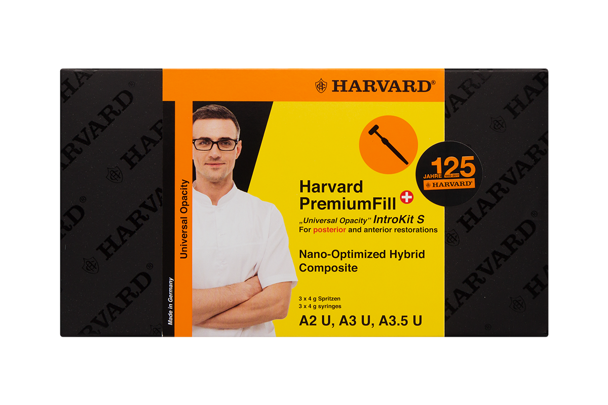 Harvard PremiumFill IntroKit S 4 г x 3 шт.
