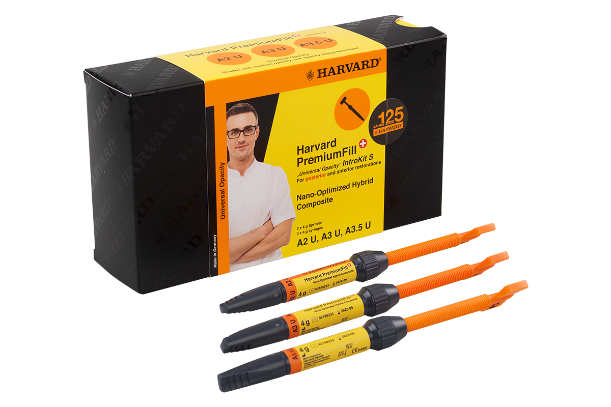 Harvard PremiumFill IntroKit S 4 г x 3 шт.
