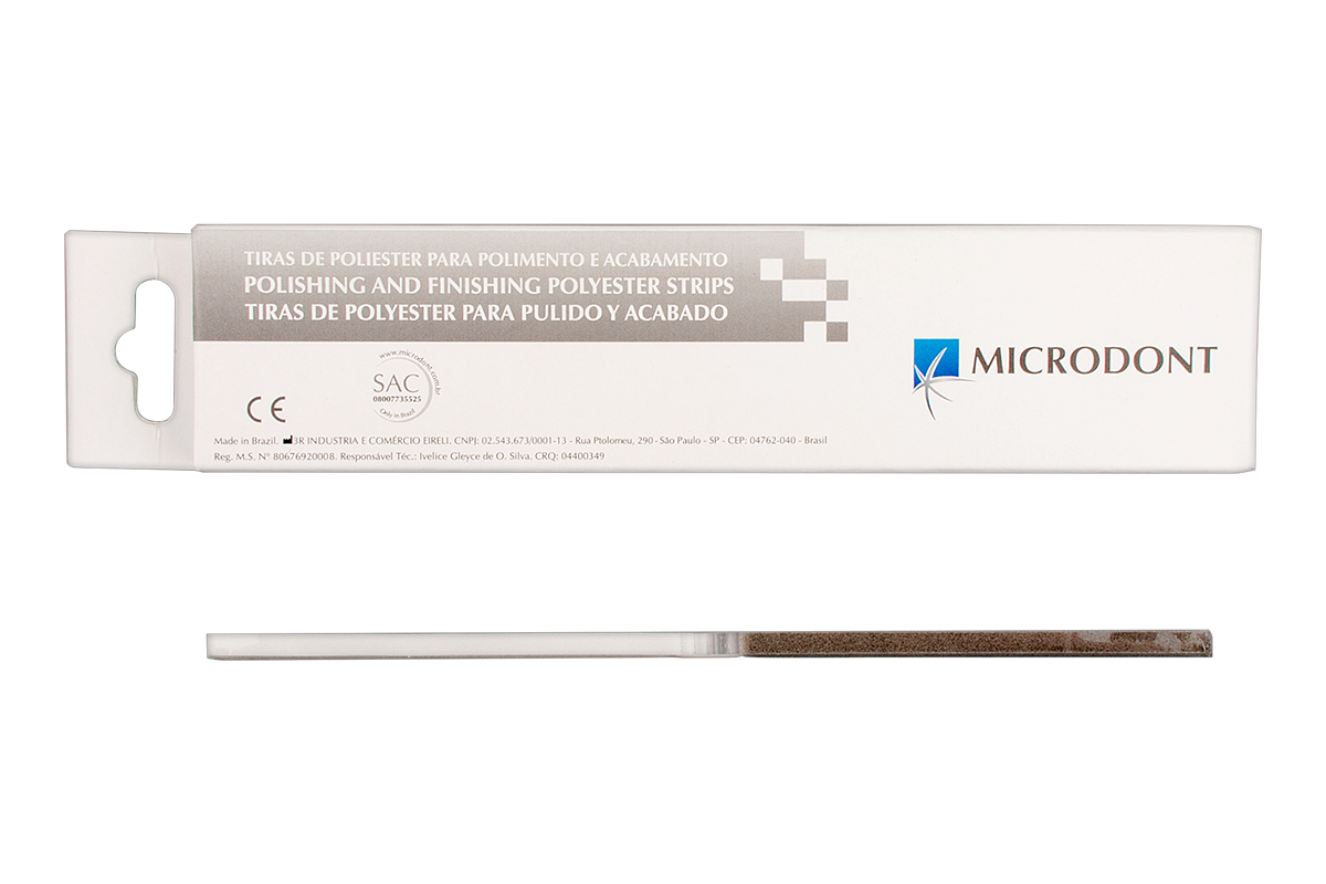 Полиэфирные абразивные полоски 150 шт Microdont.