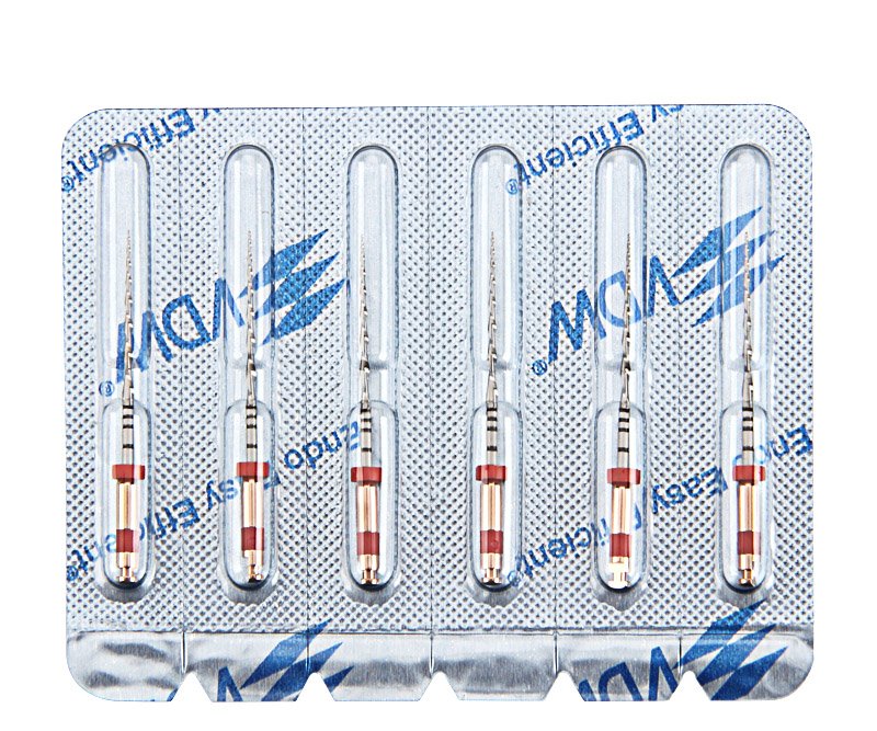 Напильники NiTi Mtwo 6 шт. VDW