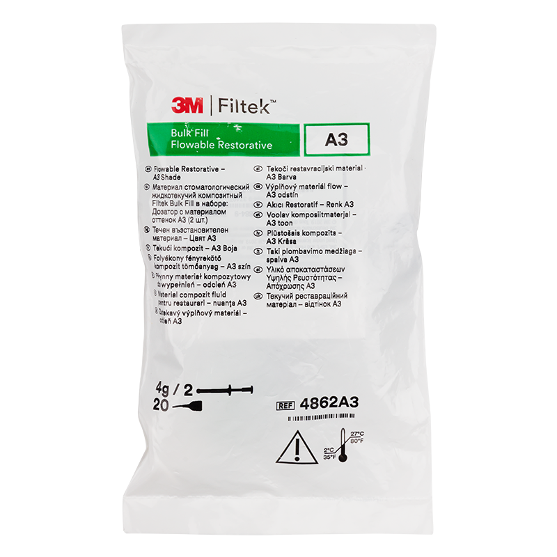 Filtek Bulk Flowable Restorative 2 г x 2 шт. 3М.