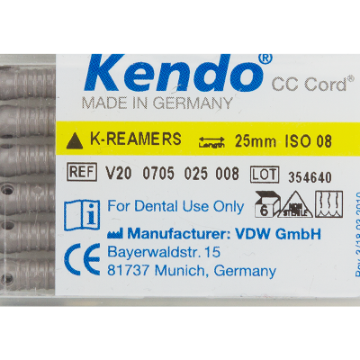 Расширители K-Reamers Kendo 6 шт. VDW — фото 18