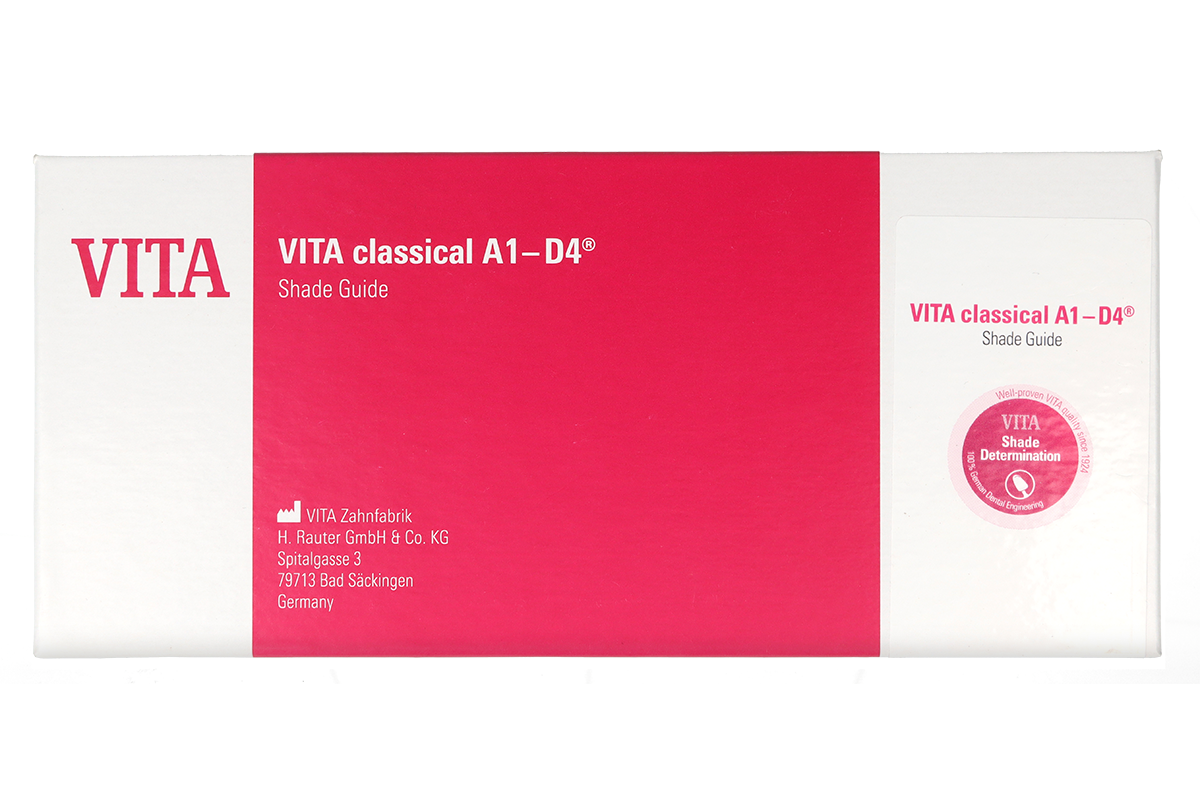 Классическая стоматологическая расцветка VITA