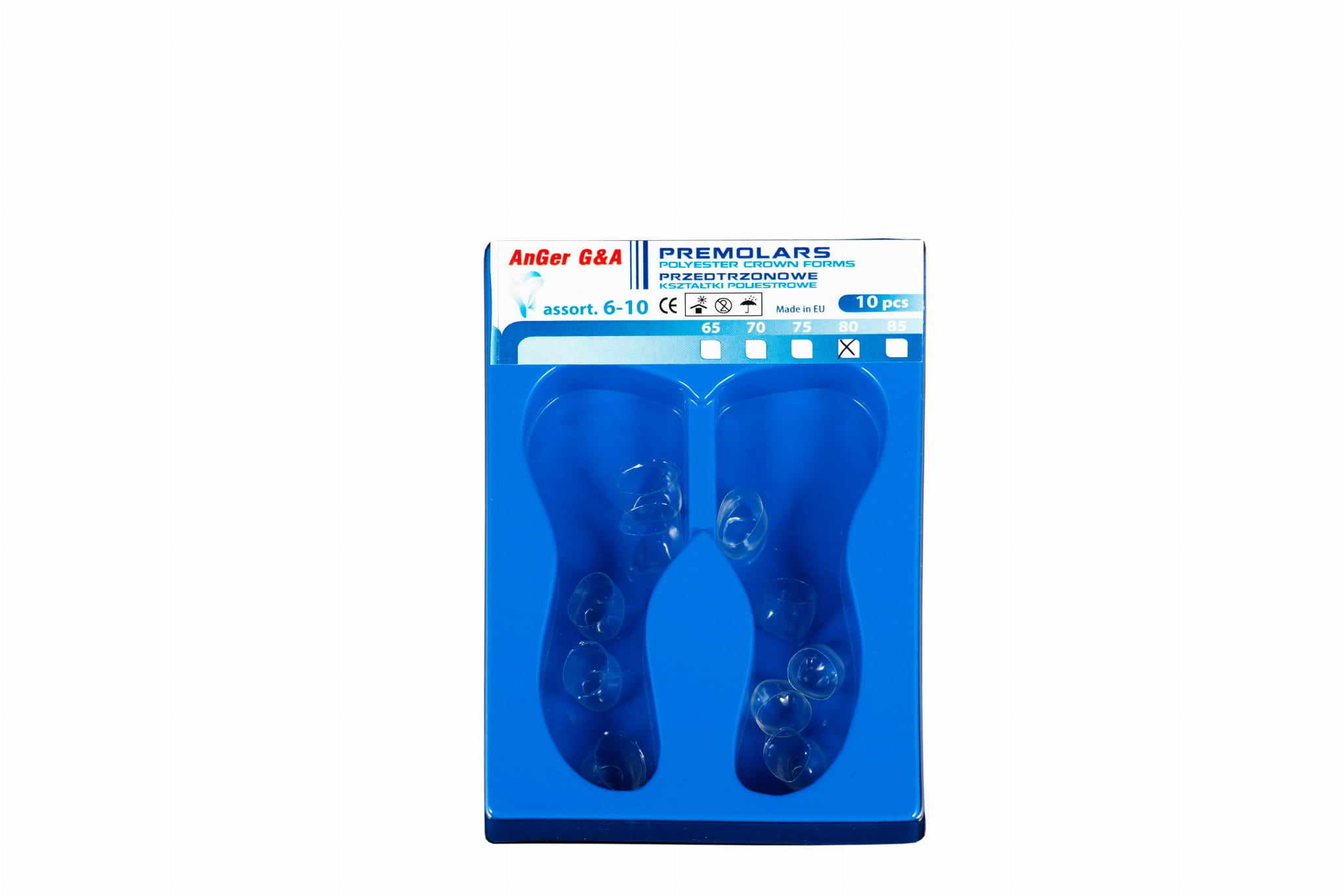 Коронки из полиэстера 10 шт.