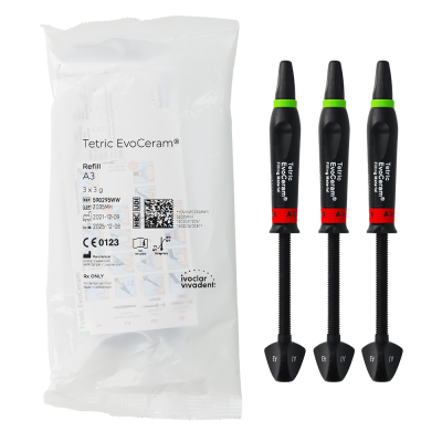 Tetric EvoCeram 3 г x 3 шт. Ivoclar Vivdent — фото 3