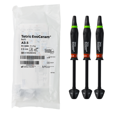 Tetric EvoCeram 3 г x 3 шт. Ivoclar Vivdent — фото 4
