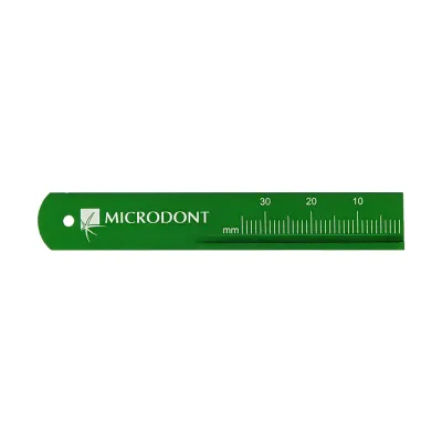 Металлическая эндодонтическая линейка 1 шт. Microdont — фото 7