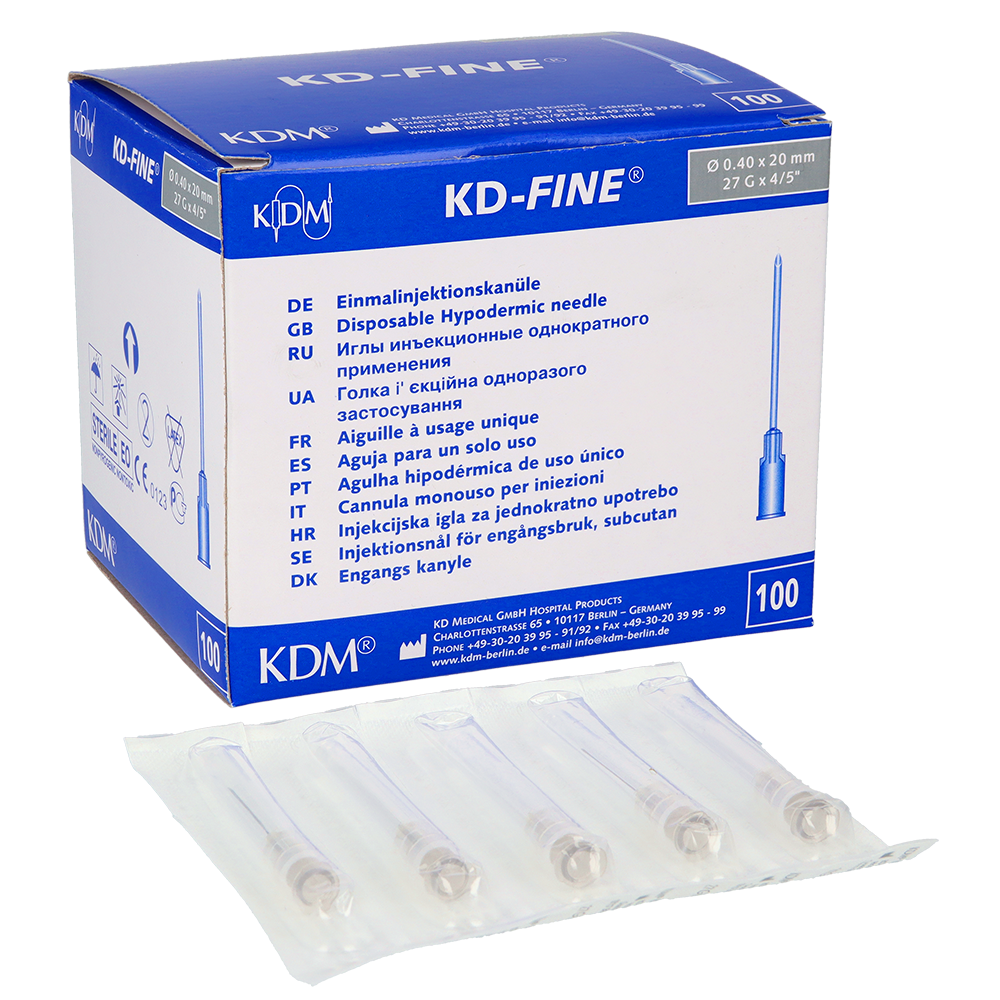 Одноразовые иглы 100 шт. KDM