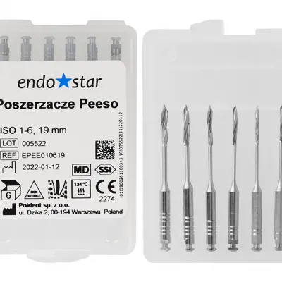 Расширители Peeso 6 шт. Endostar
