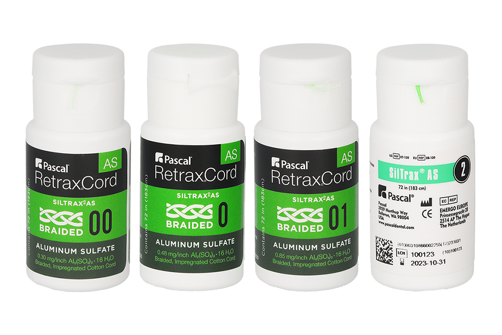 Ретракционные нити, пропитанные SilTrax AS