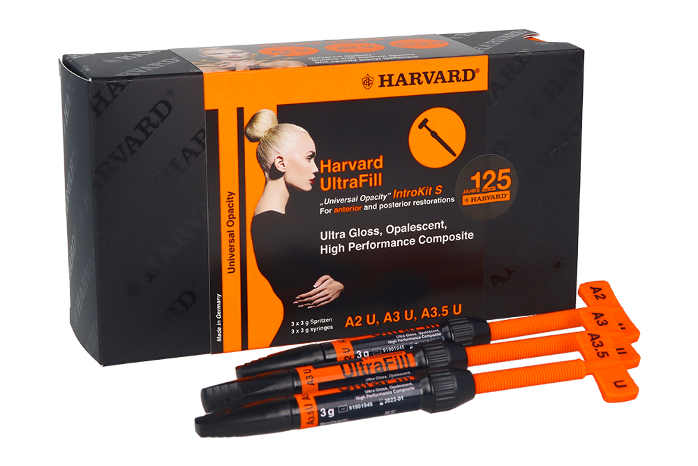 Harvard UltraFill IntroKit S, 3 г, 3 шт.