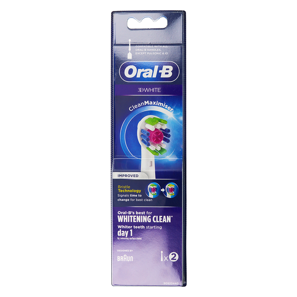 Насадки для зубных щеток Oral-B 3D White