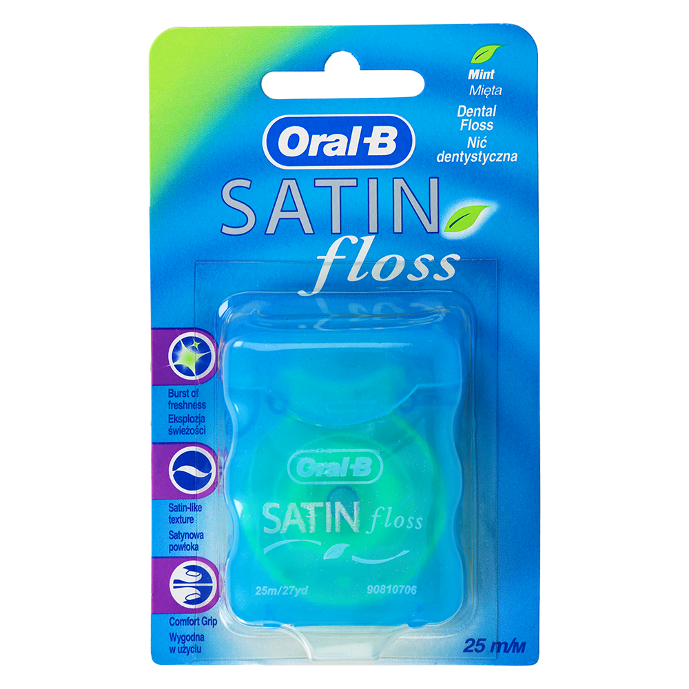 Зубная нить Satin Floss 25 м Oral-B