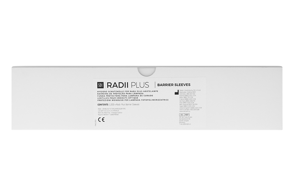 Крышки светильника Radii Plus 1000 шт.