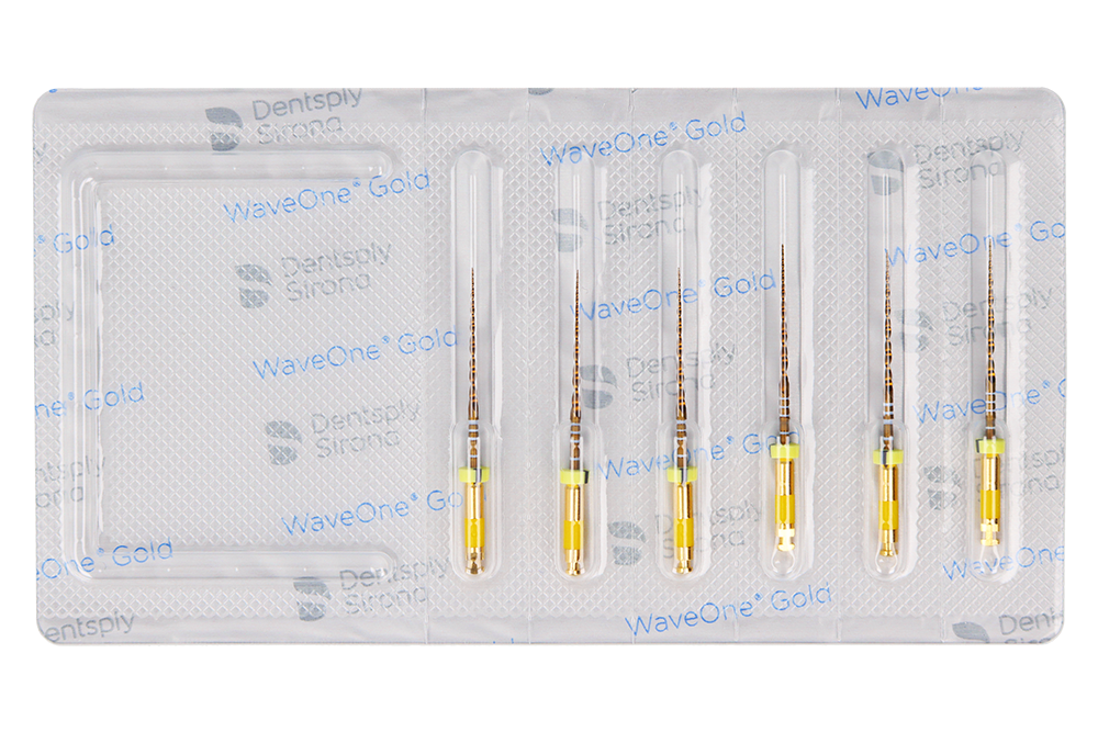 Файлы WaveOne Gold 6 шт. Dentsply Sirona.