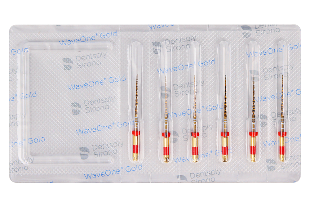 Файлы WaveOne Gold 6 шт. Dentsply Sirona.