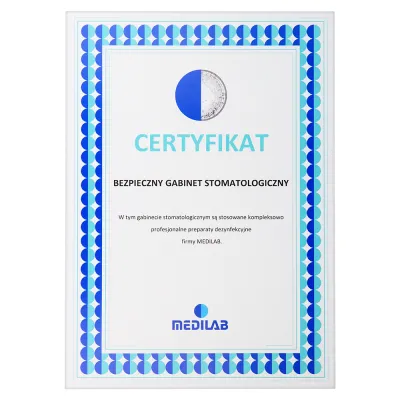 Сертифицированный безопасный стоматологический кабинет MediLab